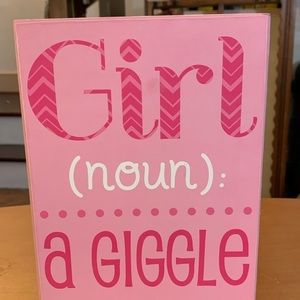 Little Girl Baby Girl Room Decor